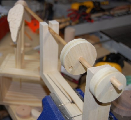 Gear tester for Automata wooden toy