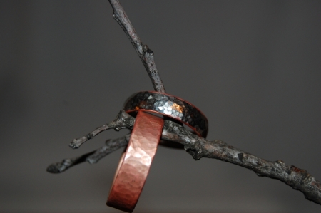 Copper and nickel rings