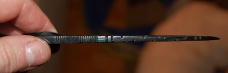 Knife Filework on spine