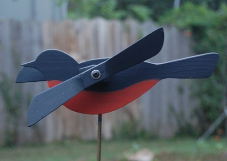 Cedar Robin Whirlygig