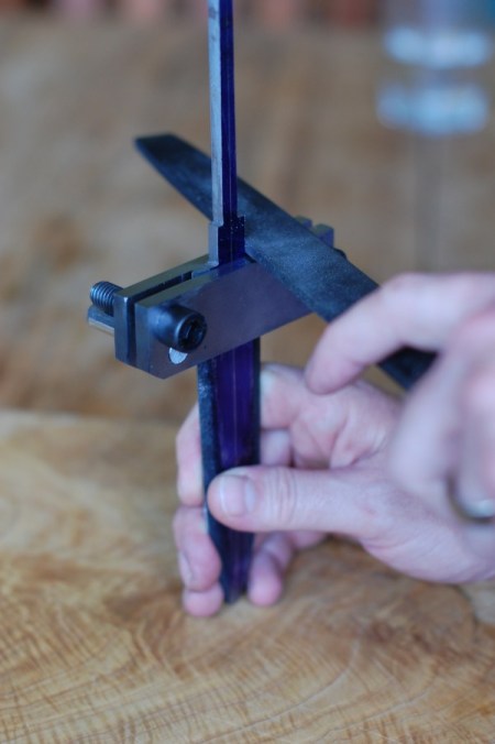 O-1 hardened knife filing jjg